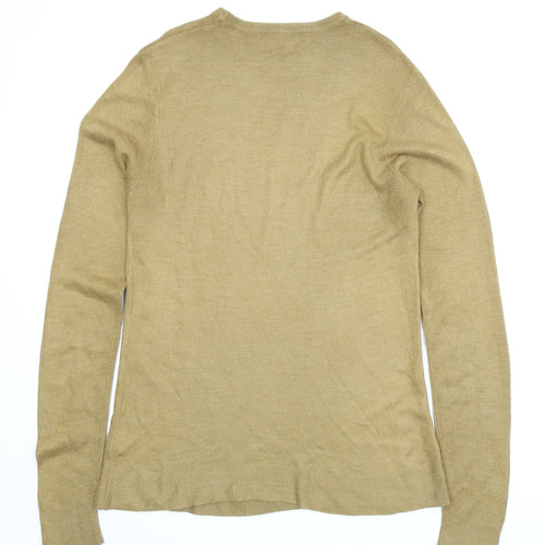 Cedar Wood State Mens Beige   Pullover Jumper Size S
