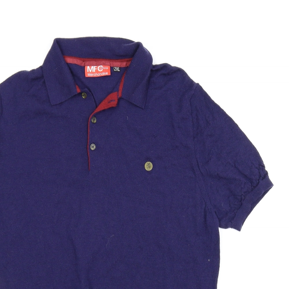 MFC Official Mens Blue    T-Shirt Size 2XL