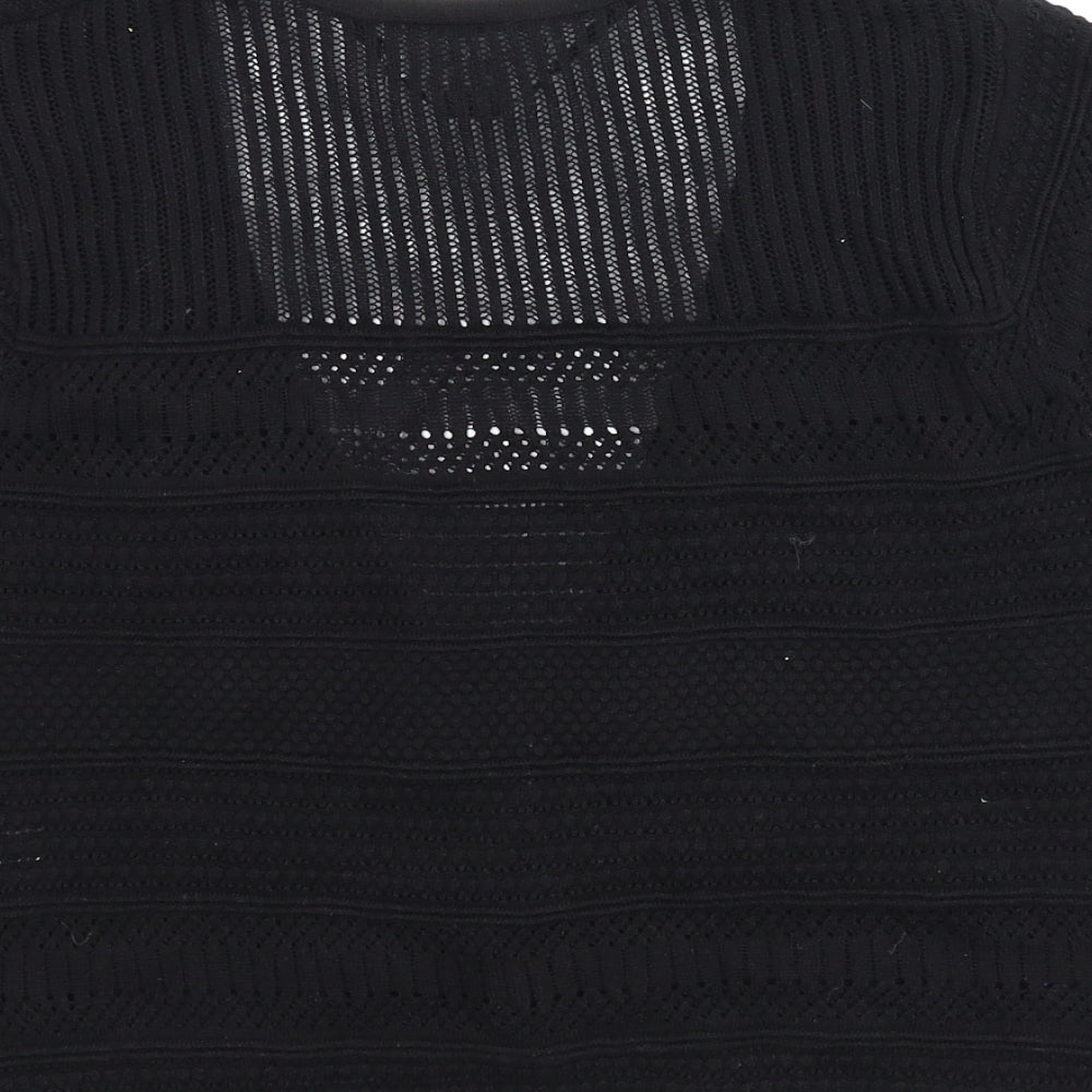 Primark Womens Black   Cardigan Jumper Size S