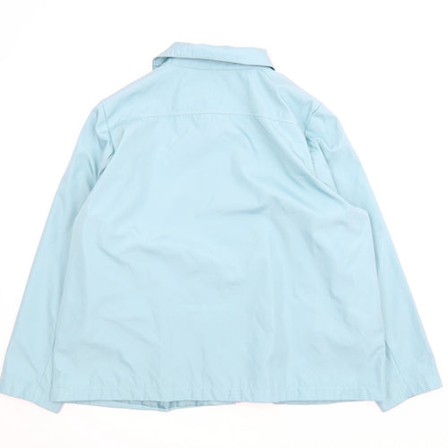 BM Womens Blue   Anorak Coat Size XL