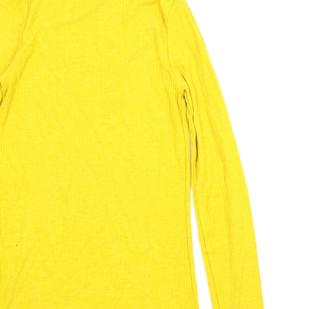 River Island Womens Yellow   Pullover Jumper Size 10
