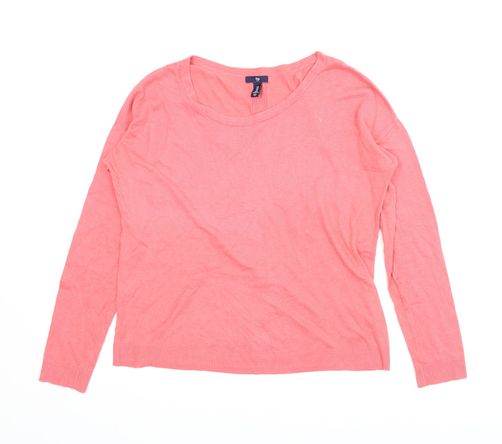 Gap Womens Pink Pullover Jumper Size M