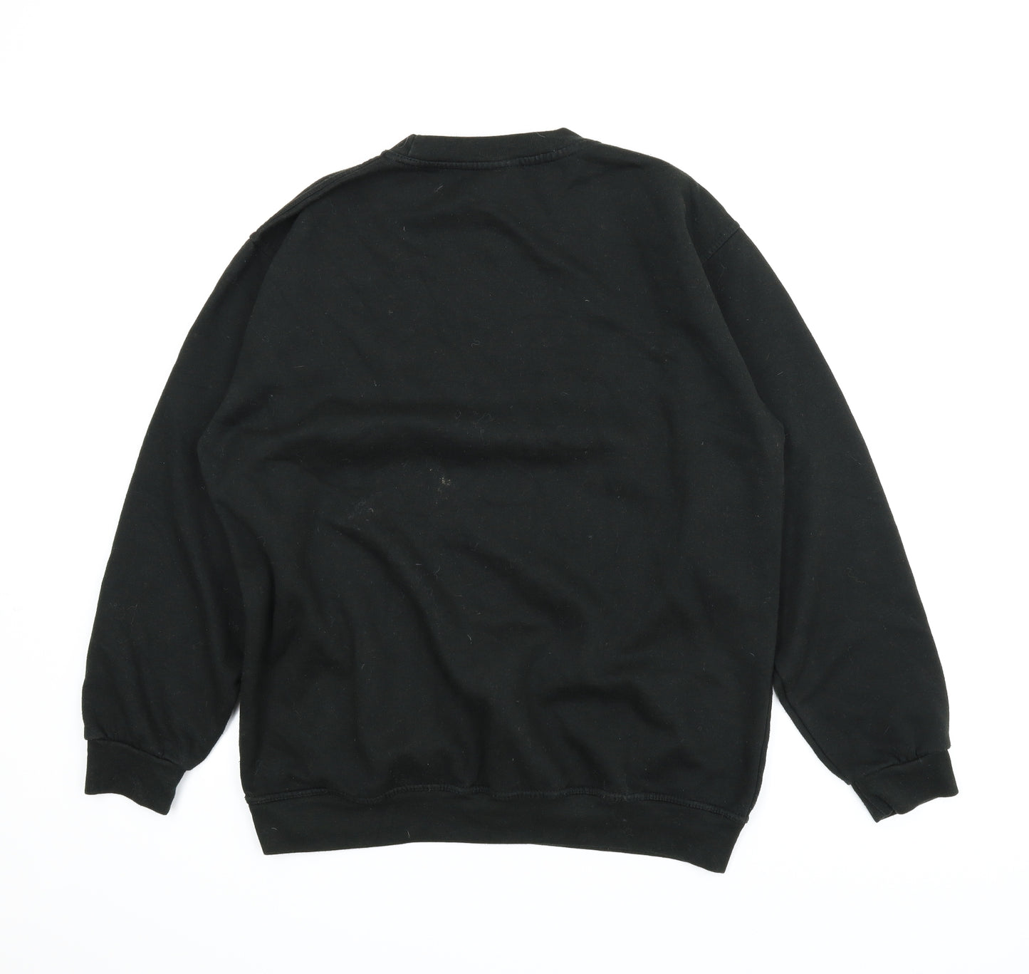 Uneek Mens Black   Pullover Jumper Size L  - Tiger King