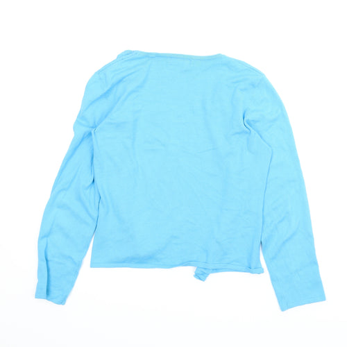 QED Womens Blue   Cardigan Jumper Size M