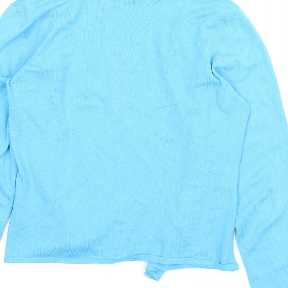 QED Womens Blue   Cardigan Jumper Size M