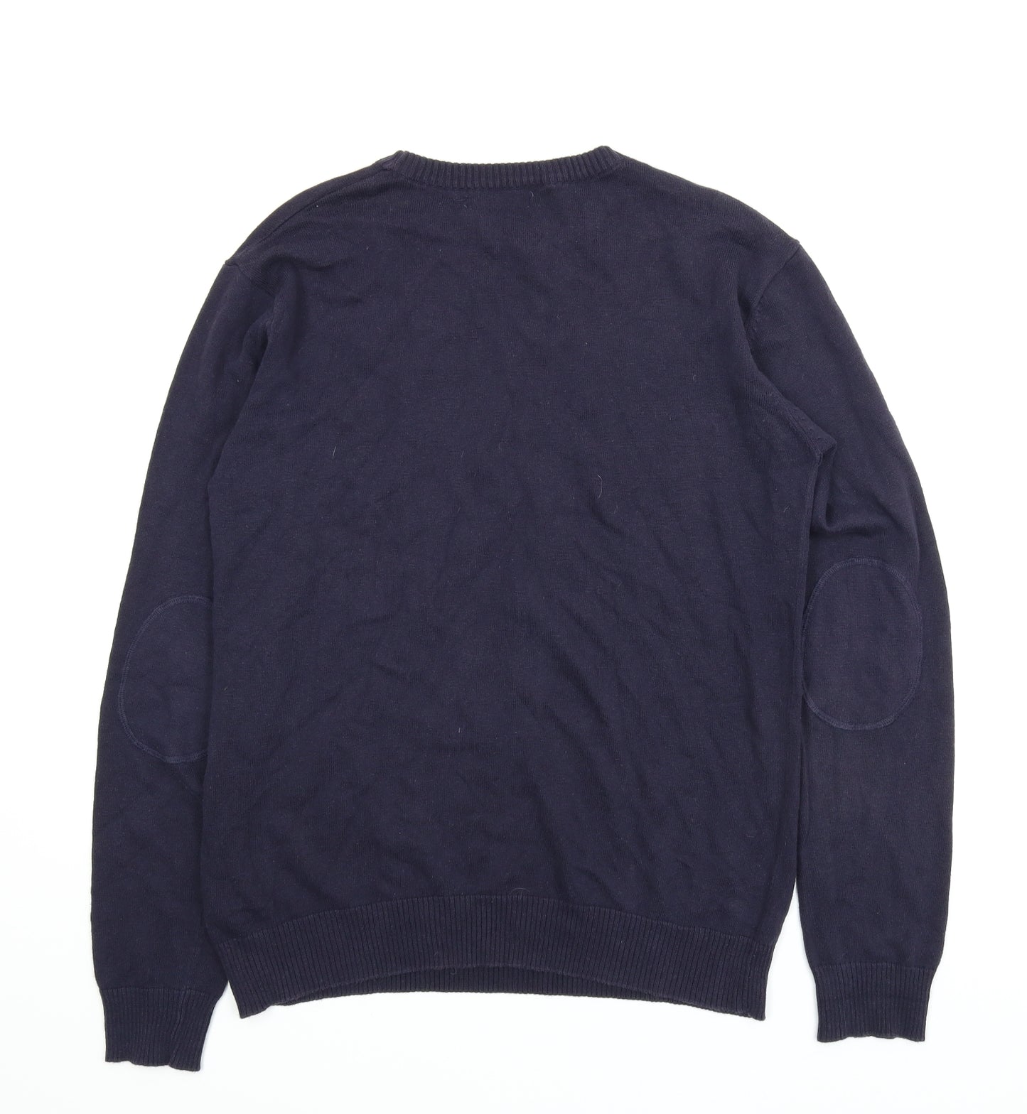 Brave Soul Mens Blue   Pullover Jumper Size M