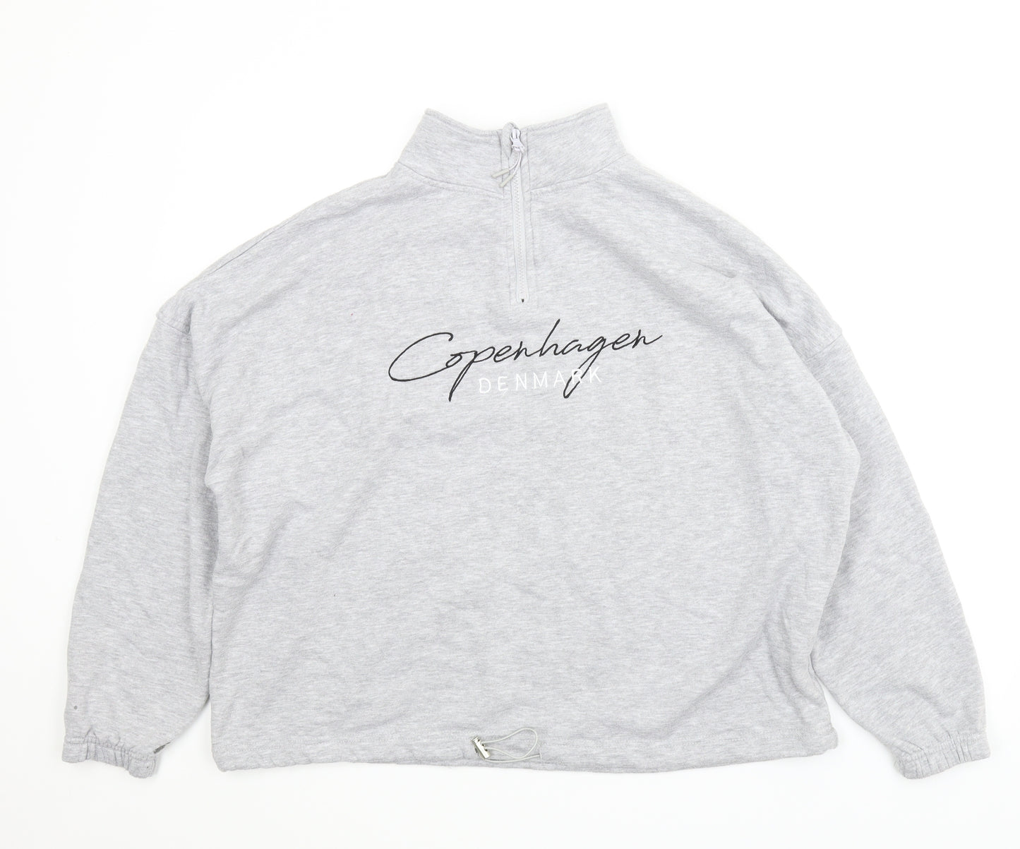 Primark Womens Grey   Pullover Sweatshirt Size 10