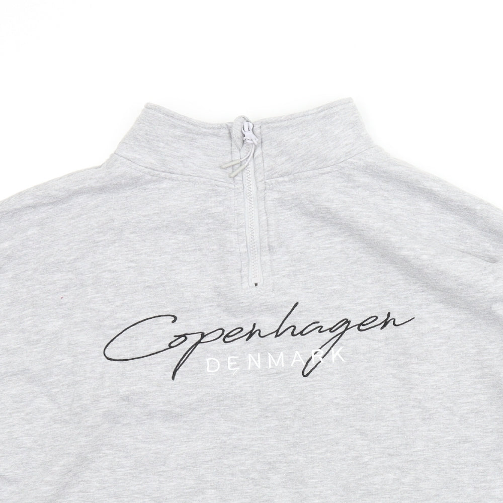 Primark Womens Grey   Pullover Sweatshirt Size 10