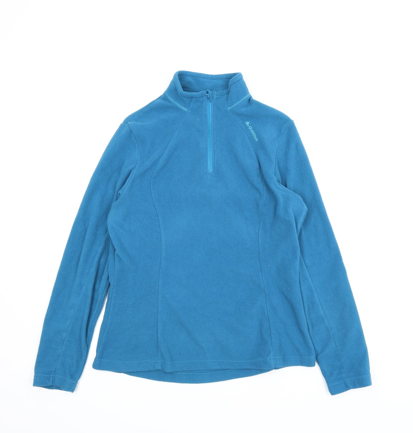 DECATHLON Womens Blue  Fleece Pullover Jumper Size L