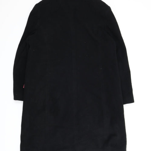Paul Berman Womens Black   Pea Coat Coat Size 16