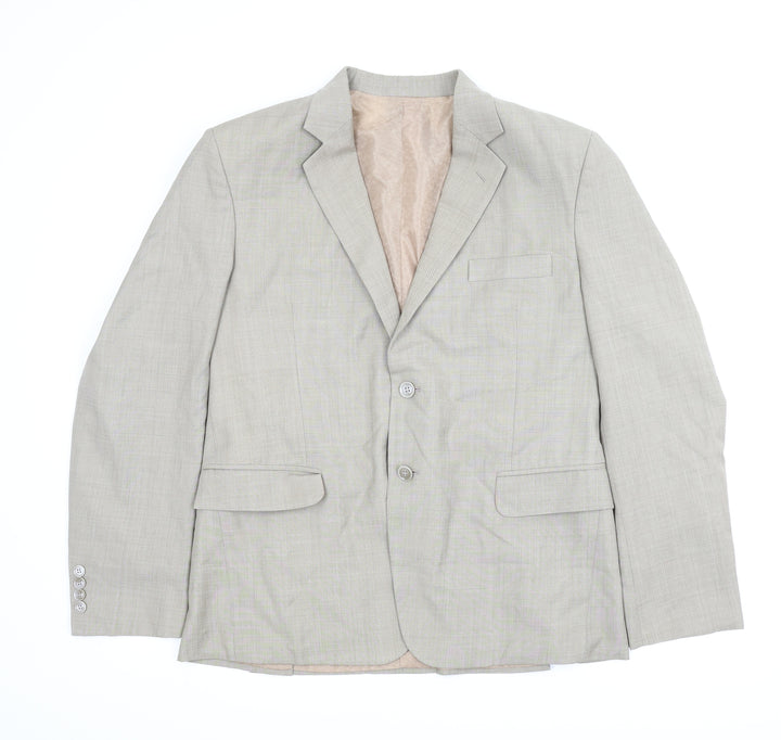 Amar Mens Brown Jacket Suit Jacket Size 40