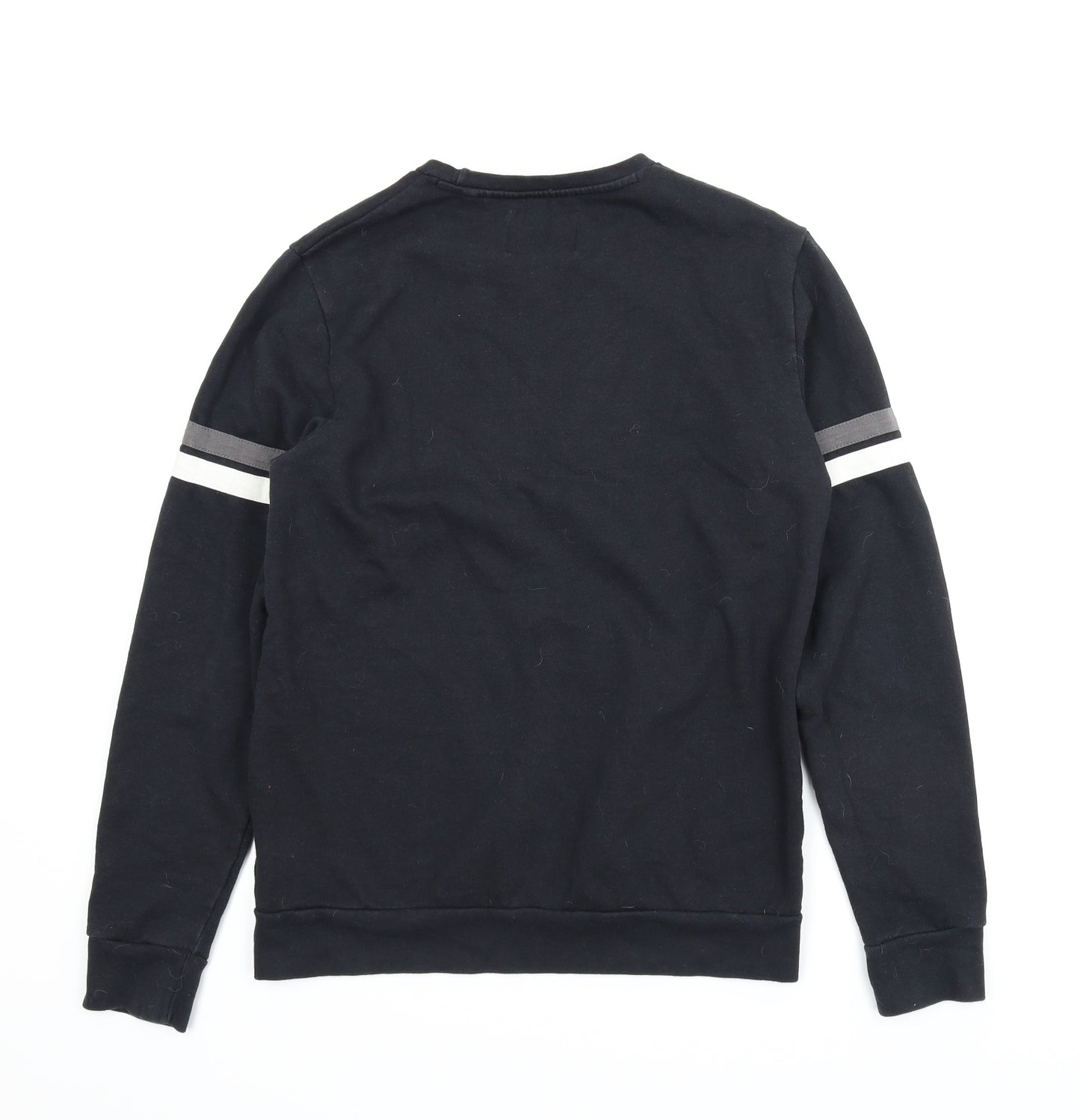 GUESS Mens Black   Pullover Sweatshirt Size XS