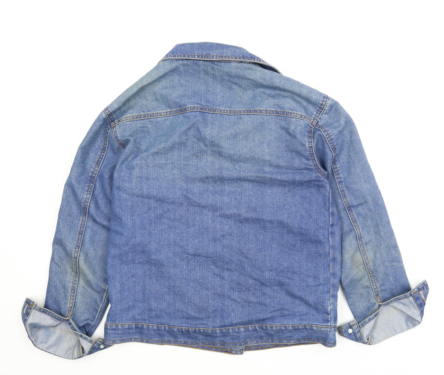 F&F Womens Blue  Denim Jacket  Size 8