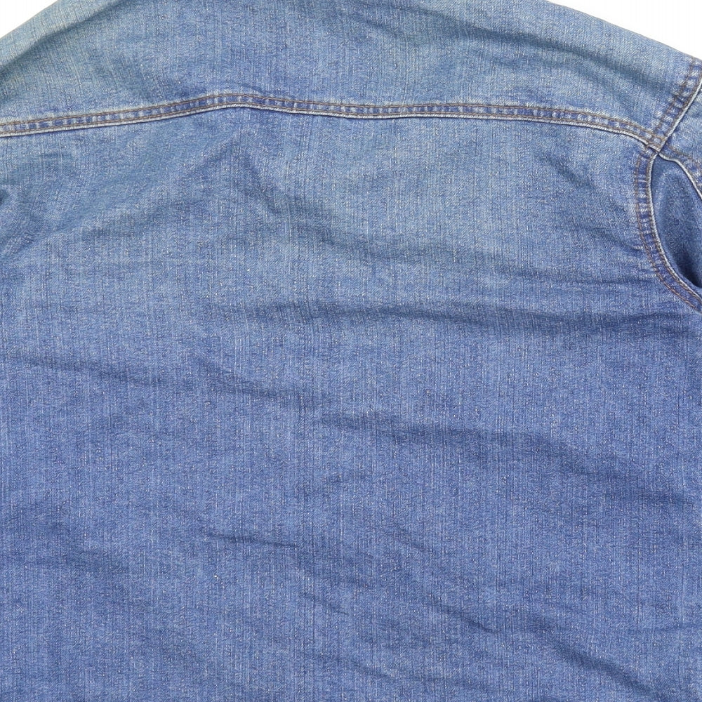 F&F Womens Blue  Denim Jacket  Size 8