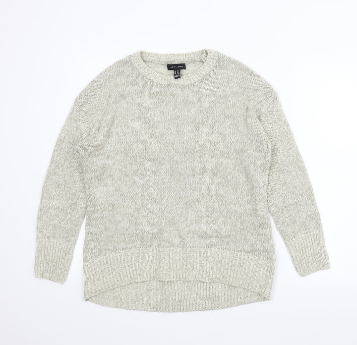 New Look Womens Grey   Pullover Jumper Size M