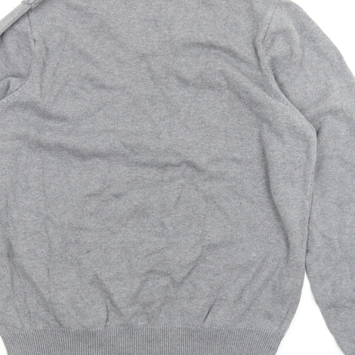 M&S Mens Grey   Pullover Jumper Size M