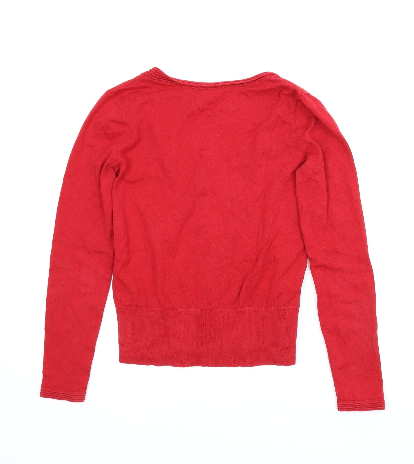 Preworn Womens Red   Pullover Jumper Size S