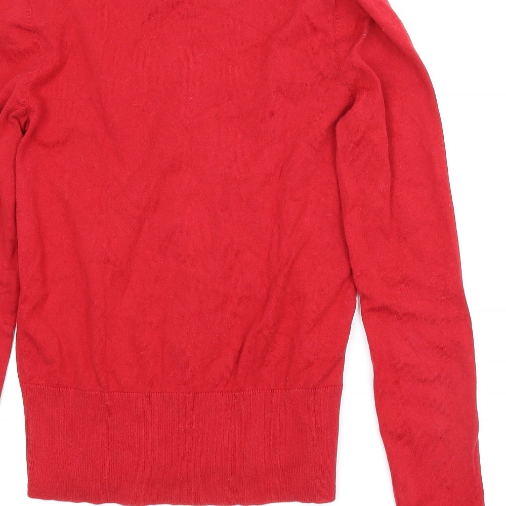 Preworn Womens Red   Pullover Jumper Size S