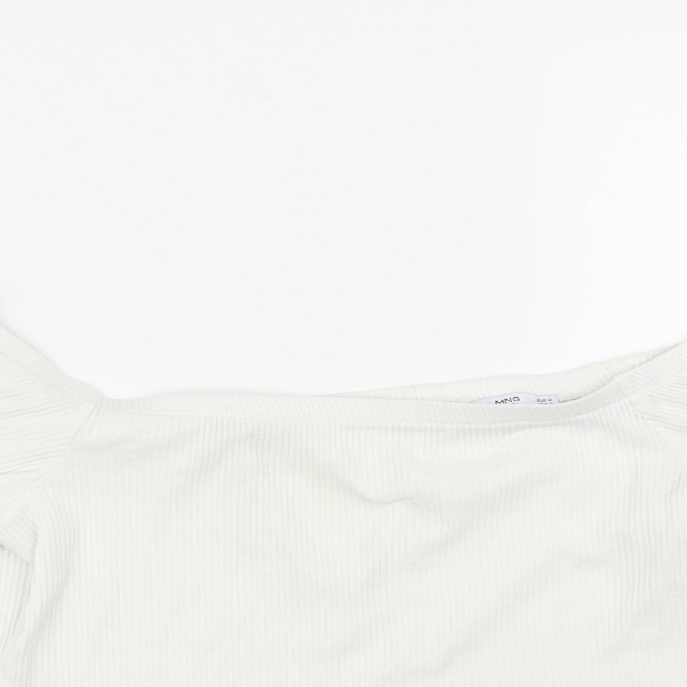 Ming Womens White   Basic T-Shirt Size M