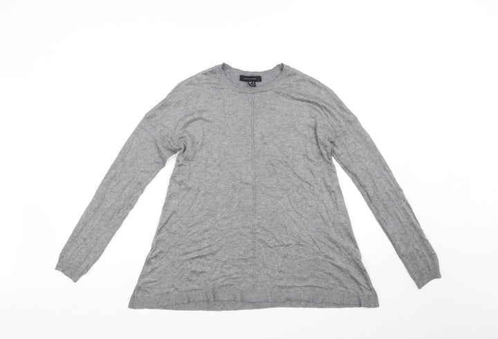 Atmosphere Womens Grey Basic T-Shirt Size 10