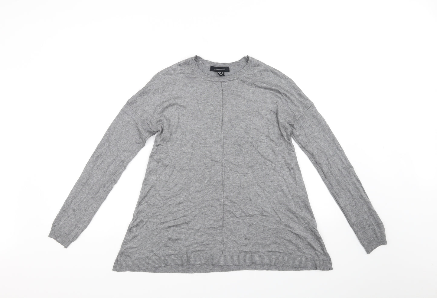 Atmosphere Womens Grey   Basic T-Shirt Size 10