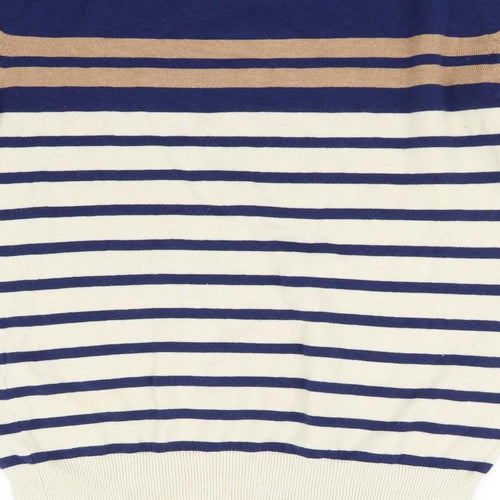 Atmosphere Womens Beige Striped  Pullover Jumper Size 12