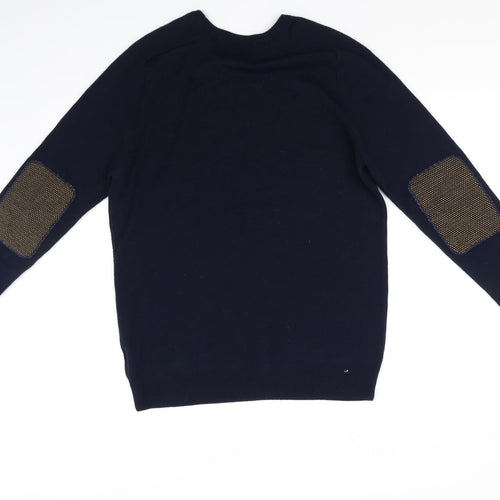 River Island Womens Blue   Pullover Jumper Size M