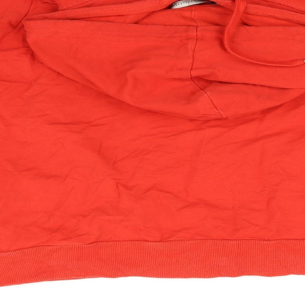 Marks and Spencer Womens Red   Full Zip Hoodie Size 18