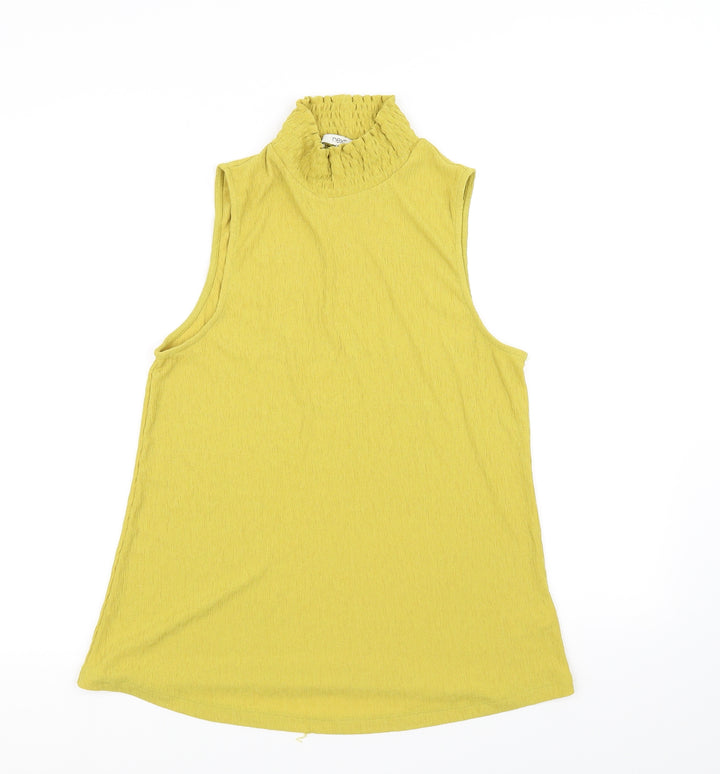 NEXT Womens Yellow   Basic T-Shirt Size 14