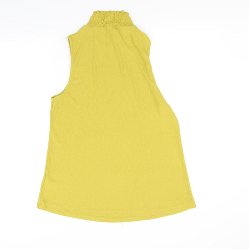 NEXT Womens Yellow   Basic T-Shirt Size 14