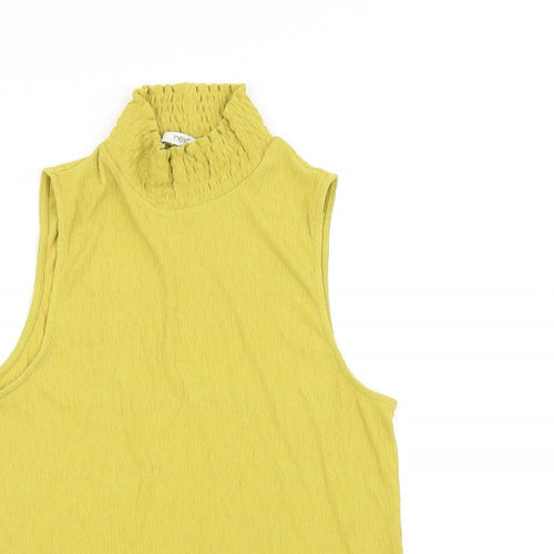 NEXT Womens Yellow   Basic T-Shirt Size 14