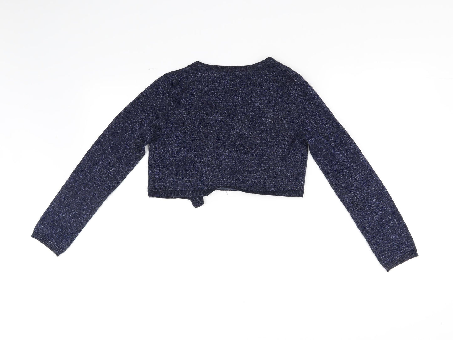 John Lewis Girls Blue   Cardigan Jumper Size 9 Years
