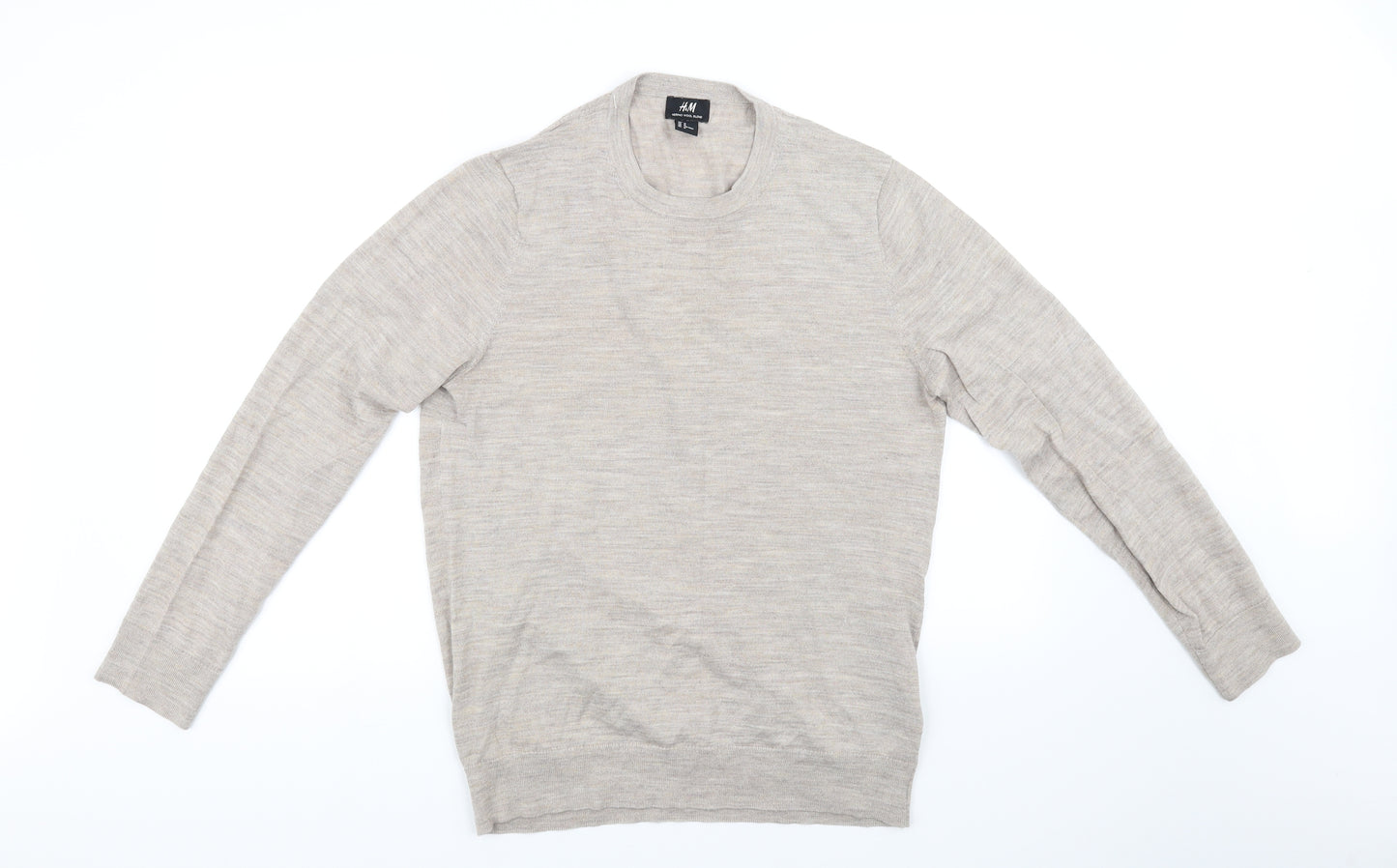 H&M Womens Beige   Pullover Jumper Size M