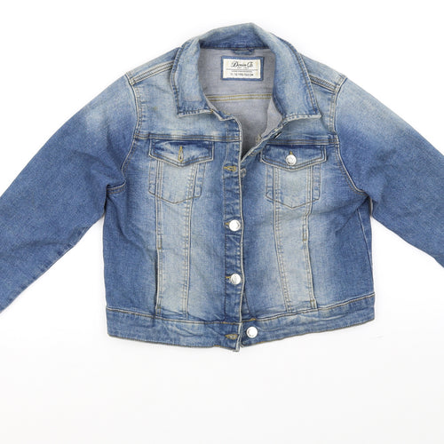 deniem & co Girls Blue   Jacket Coat Size 11-12 Years