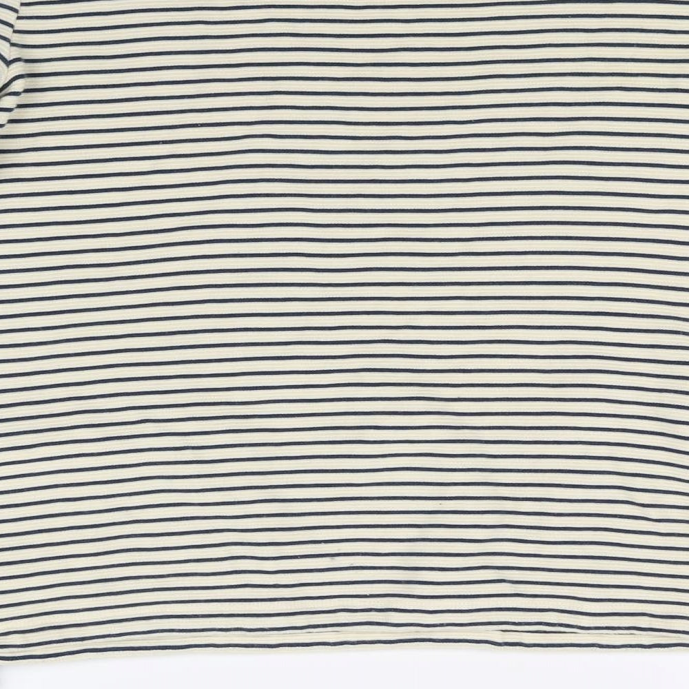 Seasalt Womens Beige Striped  Pullover Jumper Size 12