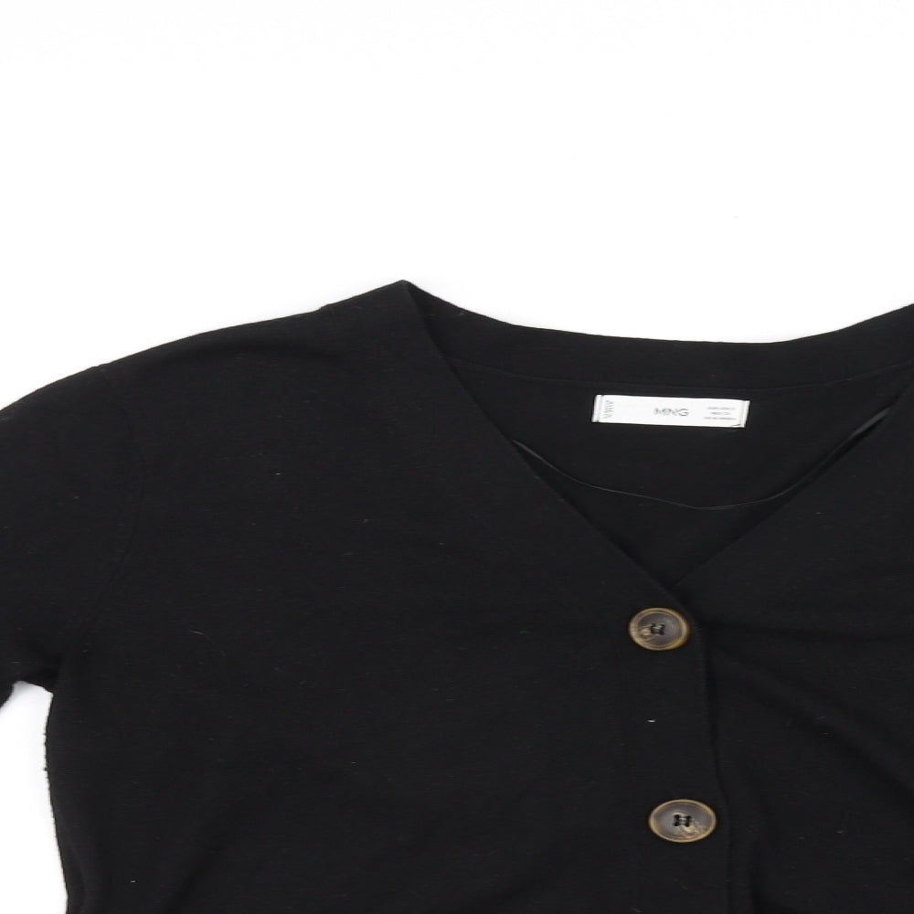 Ming Womens Black   Cardigan Jumper Size S