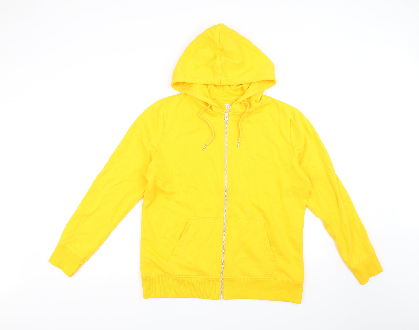 TU Womens Yellow   Full Zip Jumper Size 14