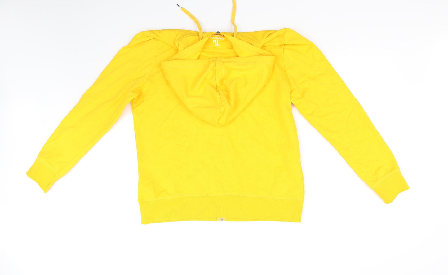 TU Womens Yellow   Full Zip Jumper Size 14