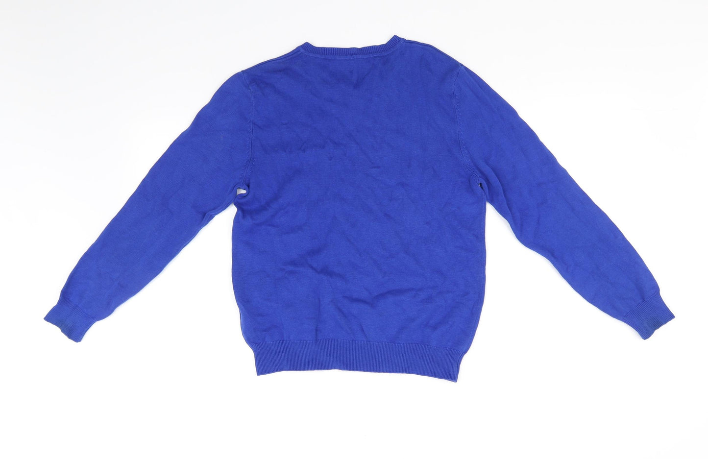George Girls Blue   Pullover Jumper Size 10-11 Years