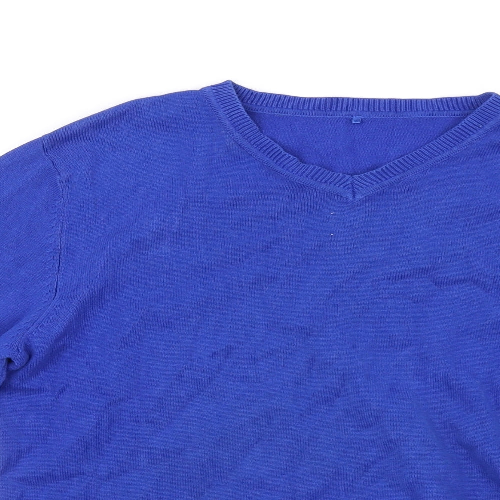 George Girls Blue   Pullover Jumper Size 10-11 Years