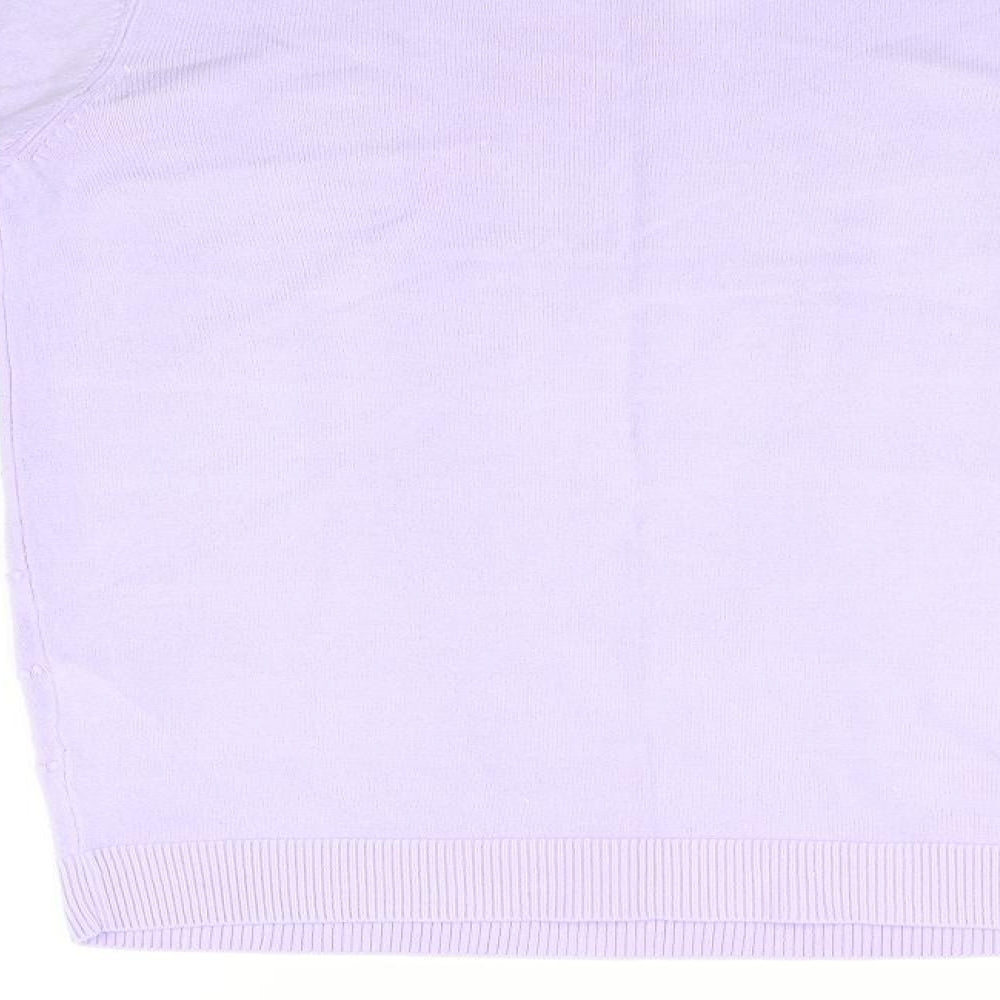 Maine Womens Purple   Pullover Jumper Size 12