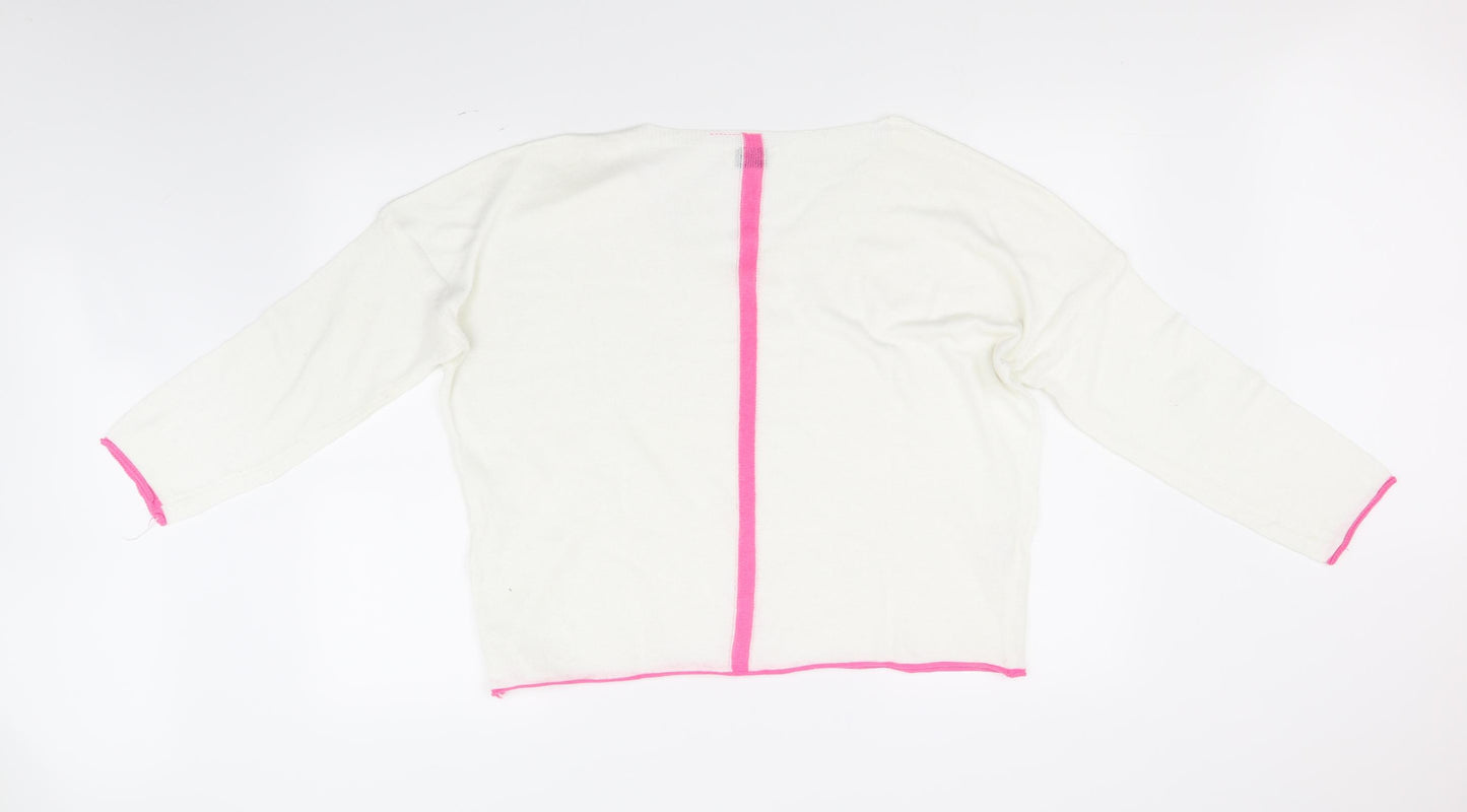 Luella Womens White   Basic T-Shirt Size XL