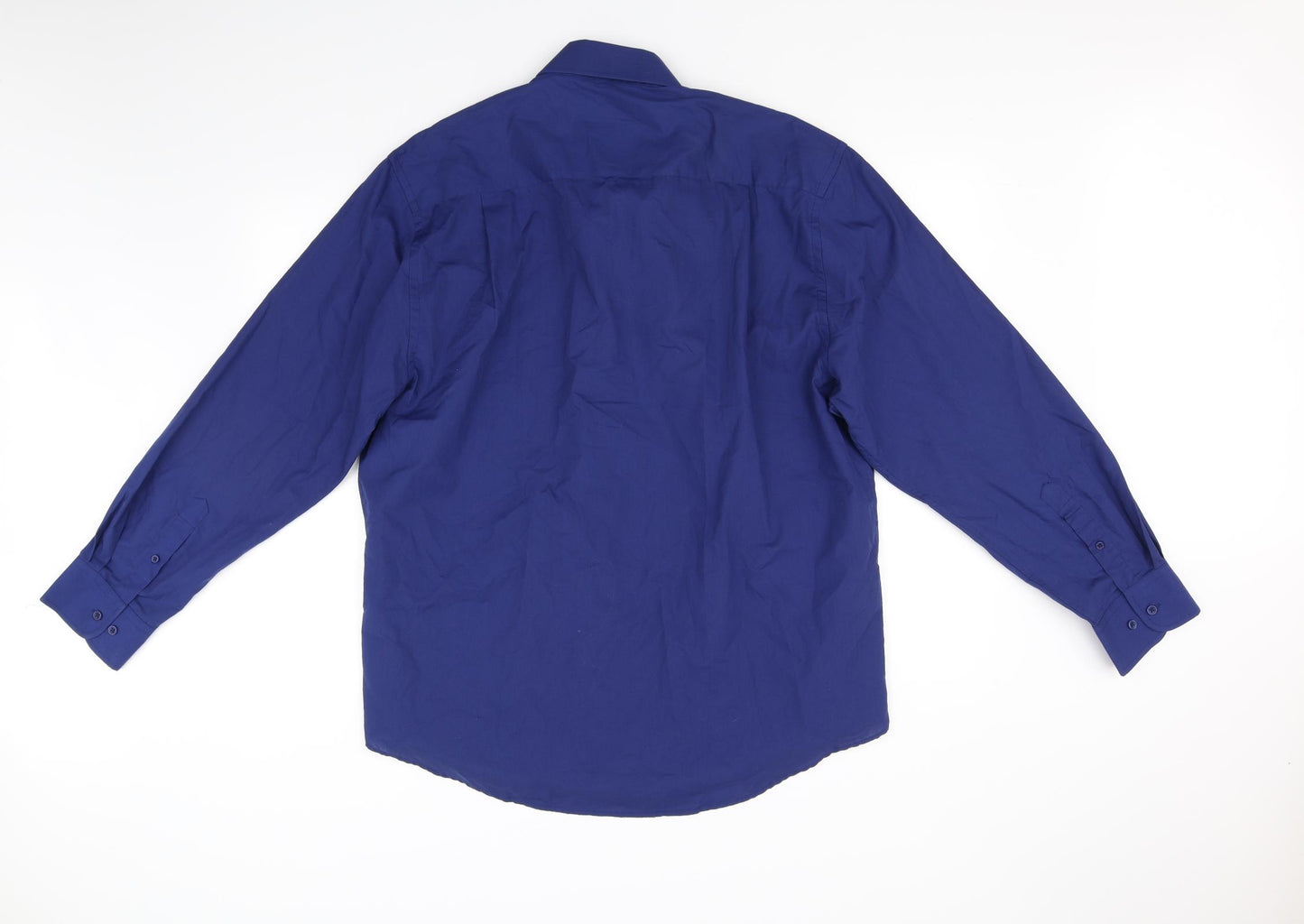 Taylor & Wright  Mens Blue    Button-Up Size 17