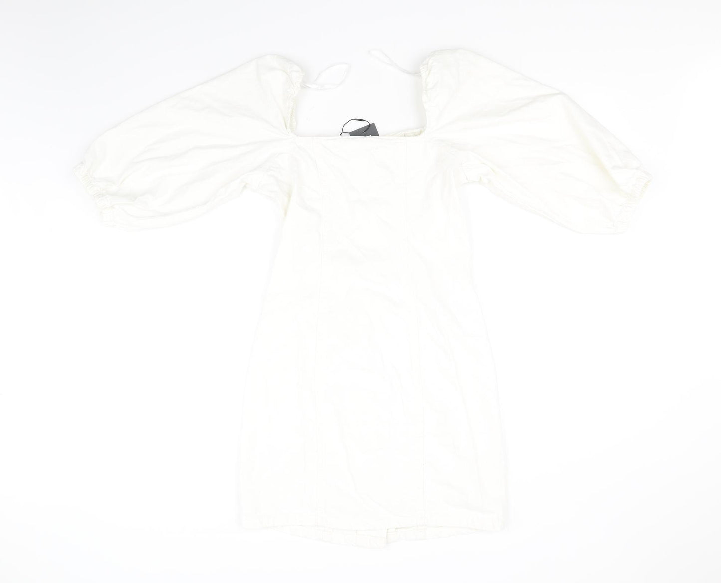 Primark Womens White   Fit & Flare  Size 10