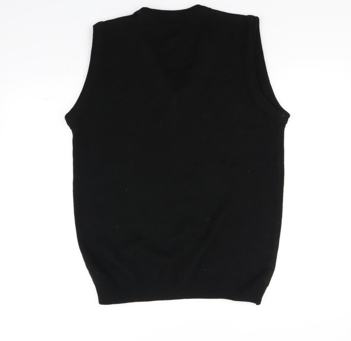dg  Mens Black   Vest Jumper Size M