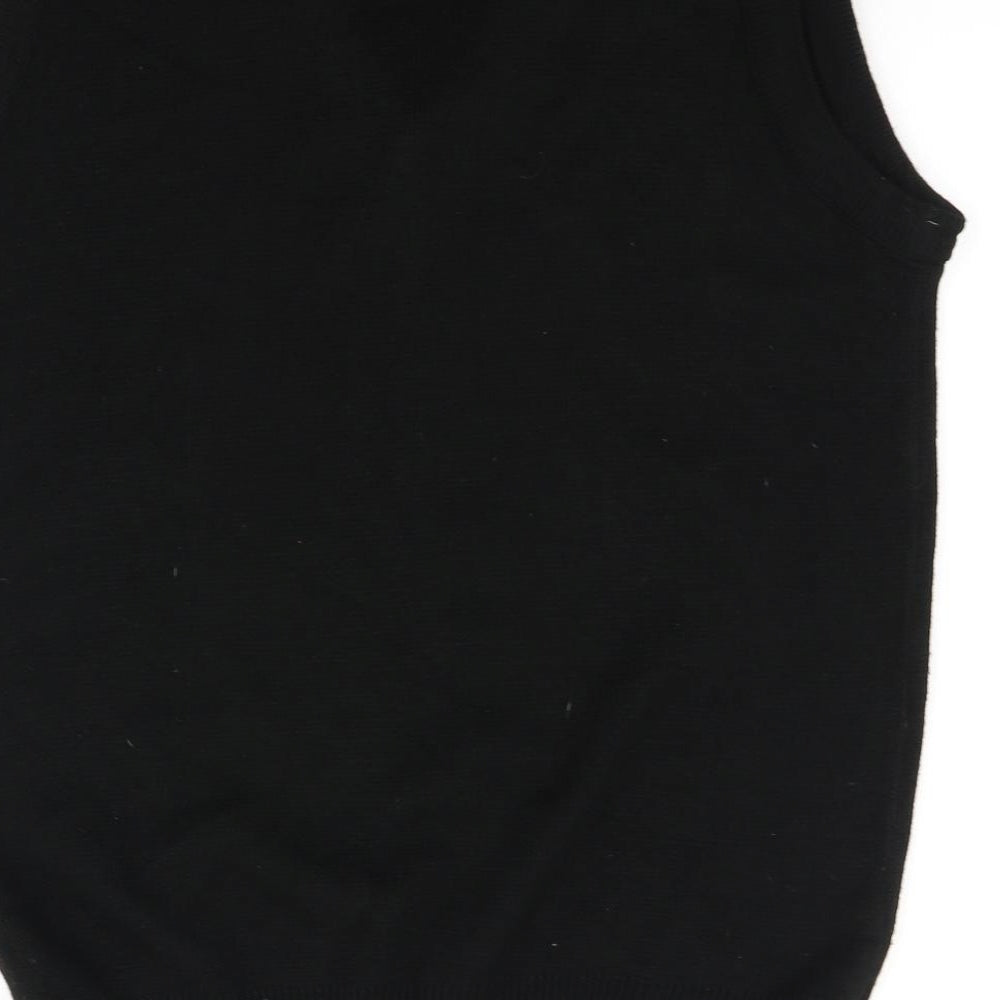 dg  Mens Black   Vest Jumper Size M