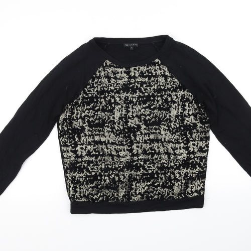 Marks and Spencer Womens Black   Pullover Jumper Size 10
