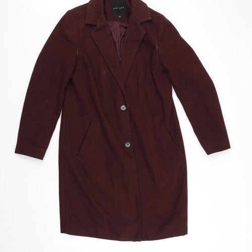 New Look Womens Purple   Jacket Coat Size 10