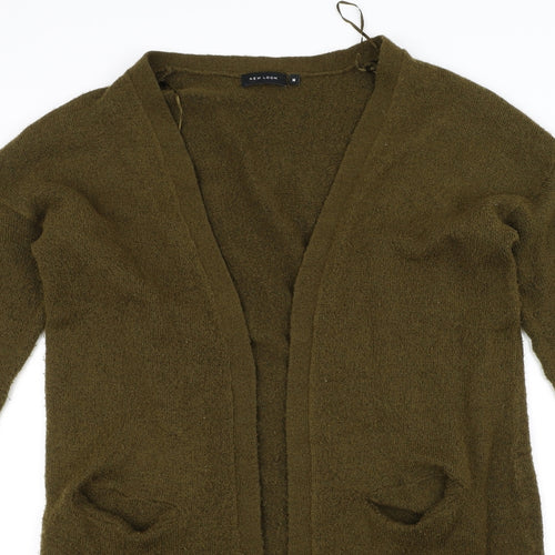 New Look Womens Green   Cardigan Jumper Size M