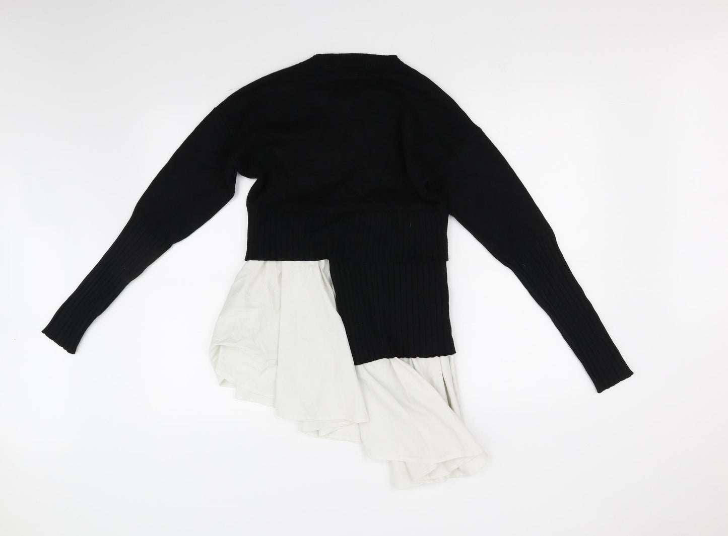 CAMERO ROSE Womens Black   Pullover Jumper Size M